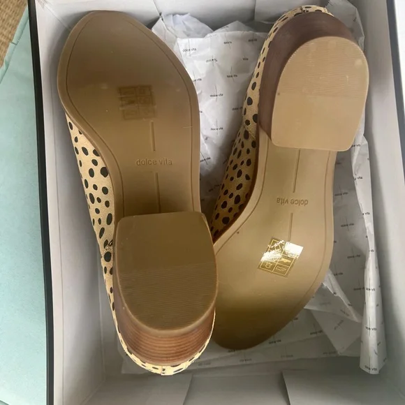 Dolce Vita Kaidie Leopard Suede Ankle Boots – Size 8.5 - Picture 5 of 7